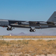 A B-52H Stratofortress takes off from Edwards Air Force Base, California to conduct a hypersonic missile test on Aug. 8, 2020.